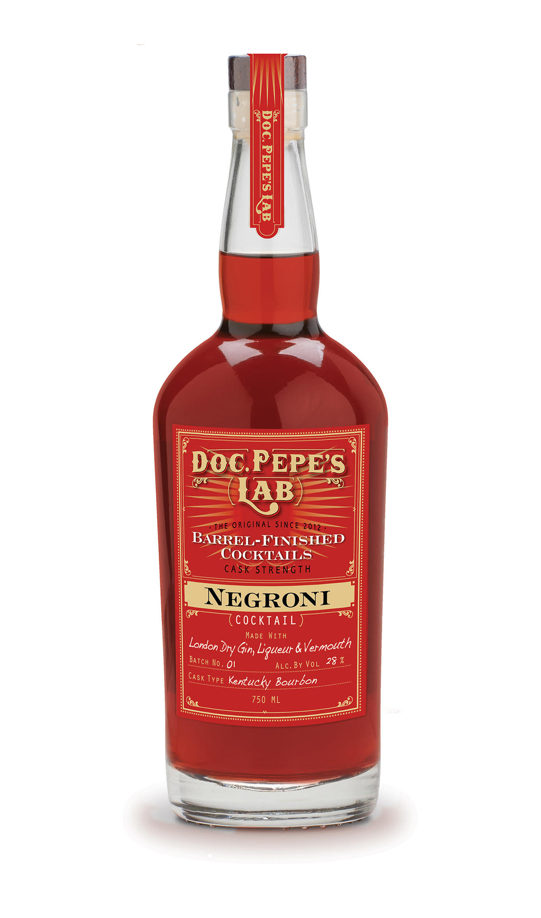 DOC PEPE'S LAB BARREL-FINISHED NEGRONI - winesnip